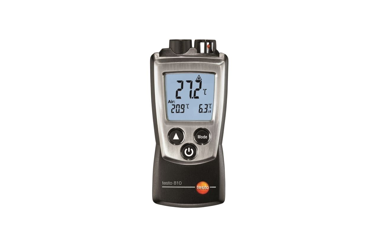 Testo 810 – İki Kanallı Temassız Sıcaklık Ölçüm Cihazı