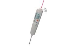 Testo 826-T4 – Daldırma/Batırma Probu ve Lazer İşaretlemeli Infrared Termometre (6:1 Optik Oran)