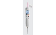 Testo 826-T4 – Daldırma/Batırma Probu ve Lazer İşaretlemeli Infrared Termometre (6:1 Optik Oran)