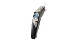 Testo 830-T4 – Çift Nokta Lazer İşaretlemeli İnfrared Termometre (30:1 Optik Oran)