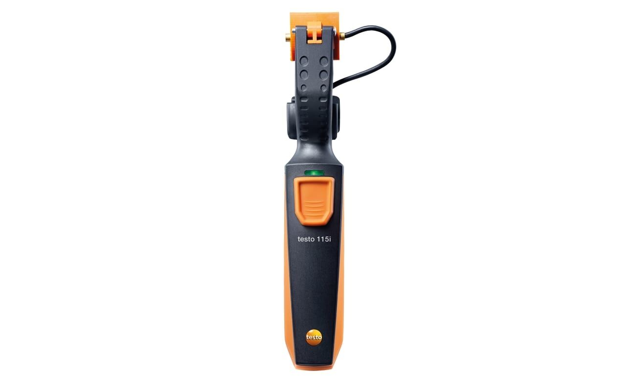 Testo 115i – Akıllı Telefon ile Yönetilebilen Kıskaçlı Termometre