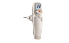Testo 105 – Tek Elle Kullanılabilen Sıcaklık Ölçüm Cihazı (Standart Ölçüm Uçlu)