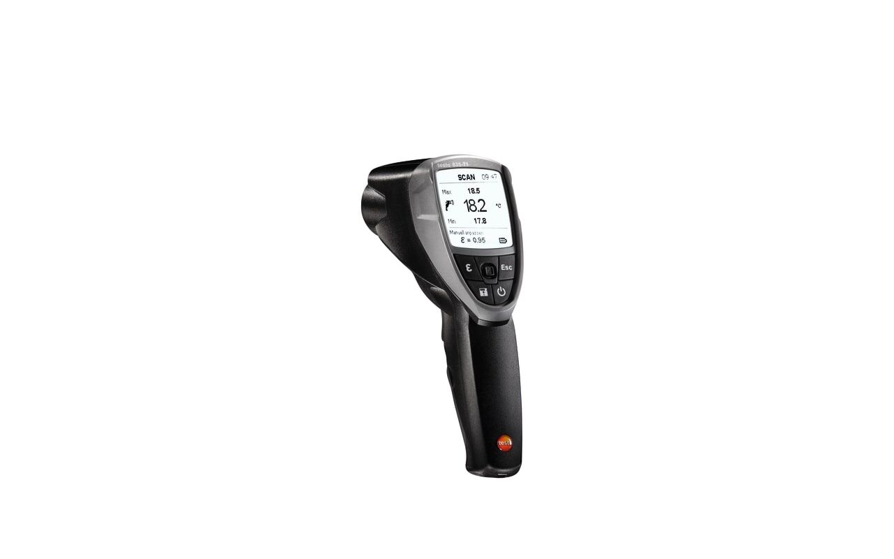 Testo 835-T1 – İnfrared Termometre (50:1 Optik Oran)