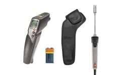 Testo 830‑T4 Set – Çift Laser Infrared Termometre (30:1 Optik Oran)
