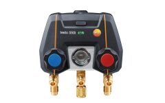Testo 550i Akıllı Set – Kablosuz Kıskaçlı Sıcaklık Problarına (NTC) Sahip Uygulama Kontrollü Dijital Manifold