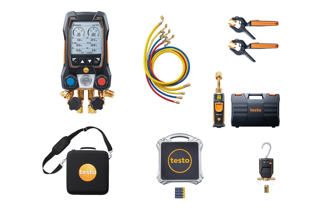 Testo 557s – Isı Pompası Çok Amaçlı Set