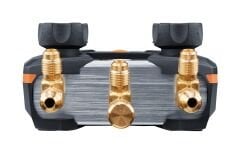 Testo 550s Akıllı Set – Kablosuz Kelepçeli Problu Dijital Manifold ve 3 Hortumlu Dolum Seti