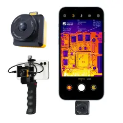 Thermal Master T2S Pro iOS Makro Termal Kamera – iPhone Uyumlu, Tutma Aparatlı (256x192)