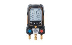 Testo 550s Temel Set – Sabit Kablo Kelepçeli Problu Akıllı Dijital Manifold