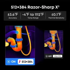 Thermal Master P3 Lite Telefon Termal Kamerası 256x192 – iPhone ve Android Uyumlu