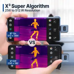 Thermal Master X2 Android Termal Dürbün (Monoküler) – Gece Görüş Telefon Termal Kamerası