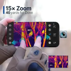Thermal Master X2 iOS Termal Dürbün (Monoküler) – iPhone Uyumlu Gece Görüş Termal Kamera