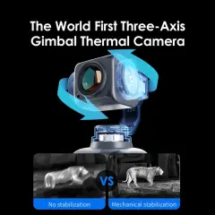 Thermal Master Knight 3 Eksenli Gimballi Gece Görüş Termal Kamera 640x512