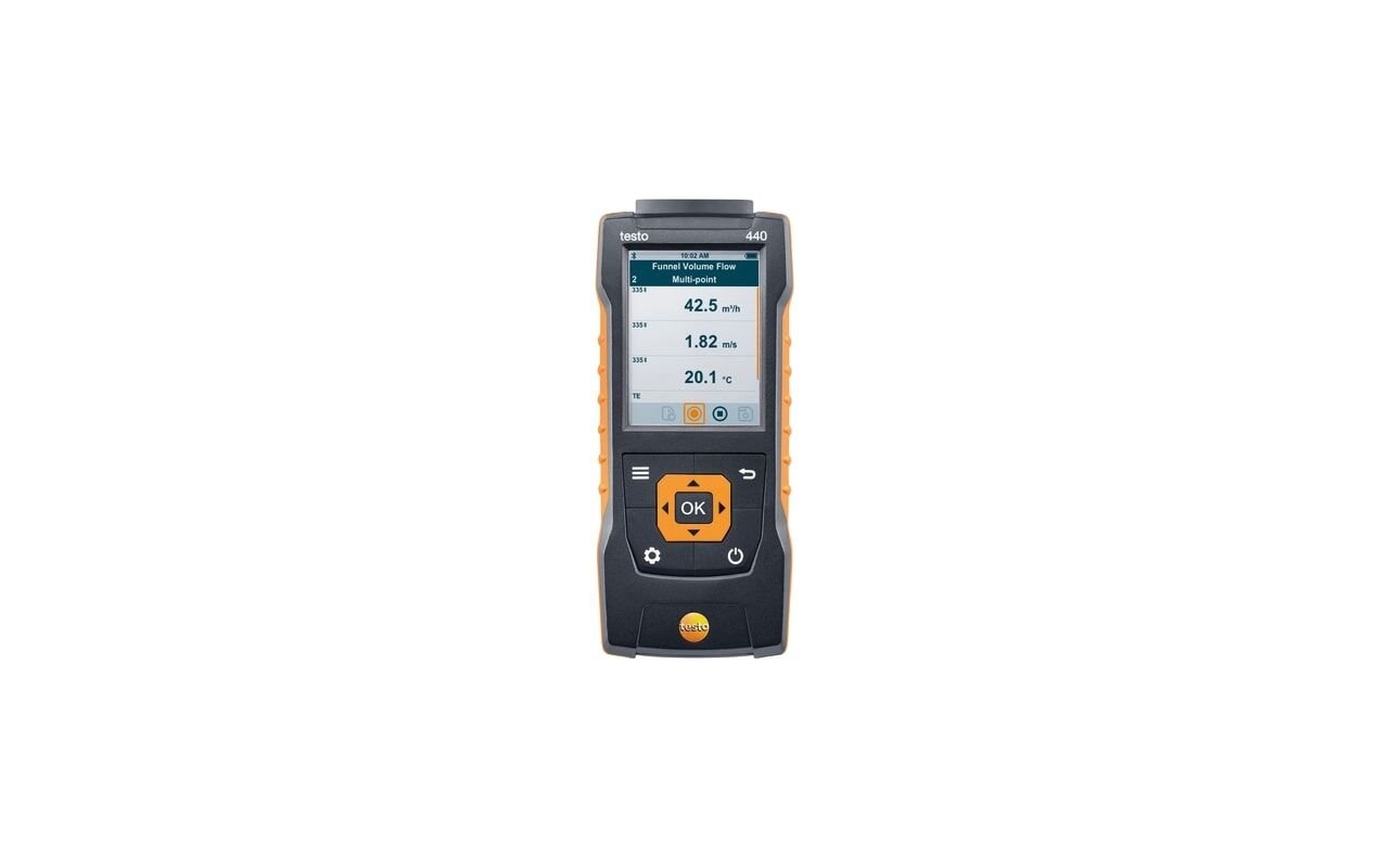 Testo 440 – Hava Hızı ve İç Hava Kalitesi (İHK) Ölçüm Cihazı
