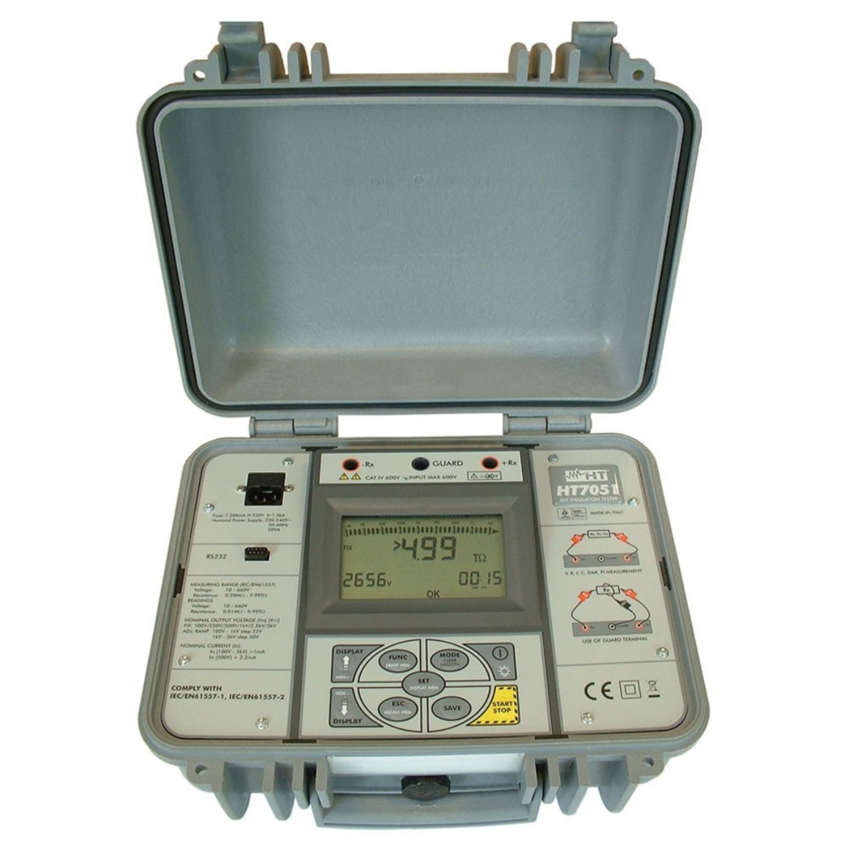 HT-İTALİA  HT-7051 İZOLASYON MEGERİ (5000V)
