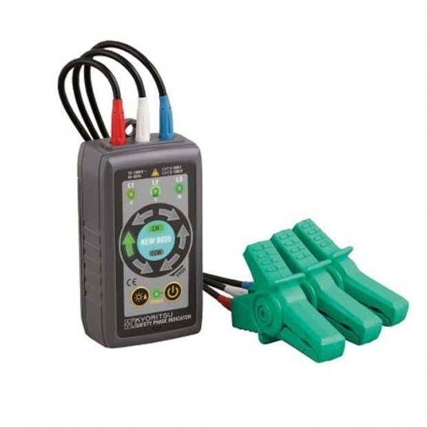 KYORİTSU 8035 KABLO ÜZERİNDEN  FAZ SIRASI KONTROL TEST CİHAZI
