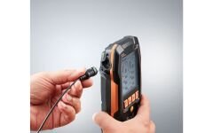 Testo 570s Akıllı Vakum Seti – Kablosuz Vakum, Kıskaçlı Sıcaklık Probları ve 4 Parçalı Dolum Hortumlu Dijital Manifold