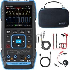 FNIRSI® 2C53T 3'ü 1 Arada Taşınabilir Osiloskop, Multimetre ve Sinyal Jeneratörü