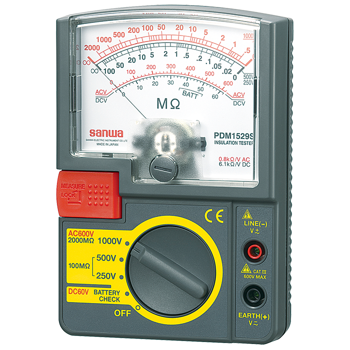 SANWA PDM1529S ANALOG İZOLASYON MEGERİ  (1000V)