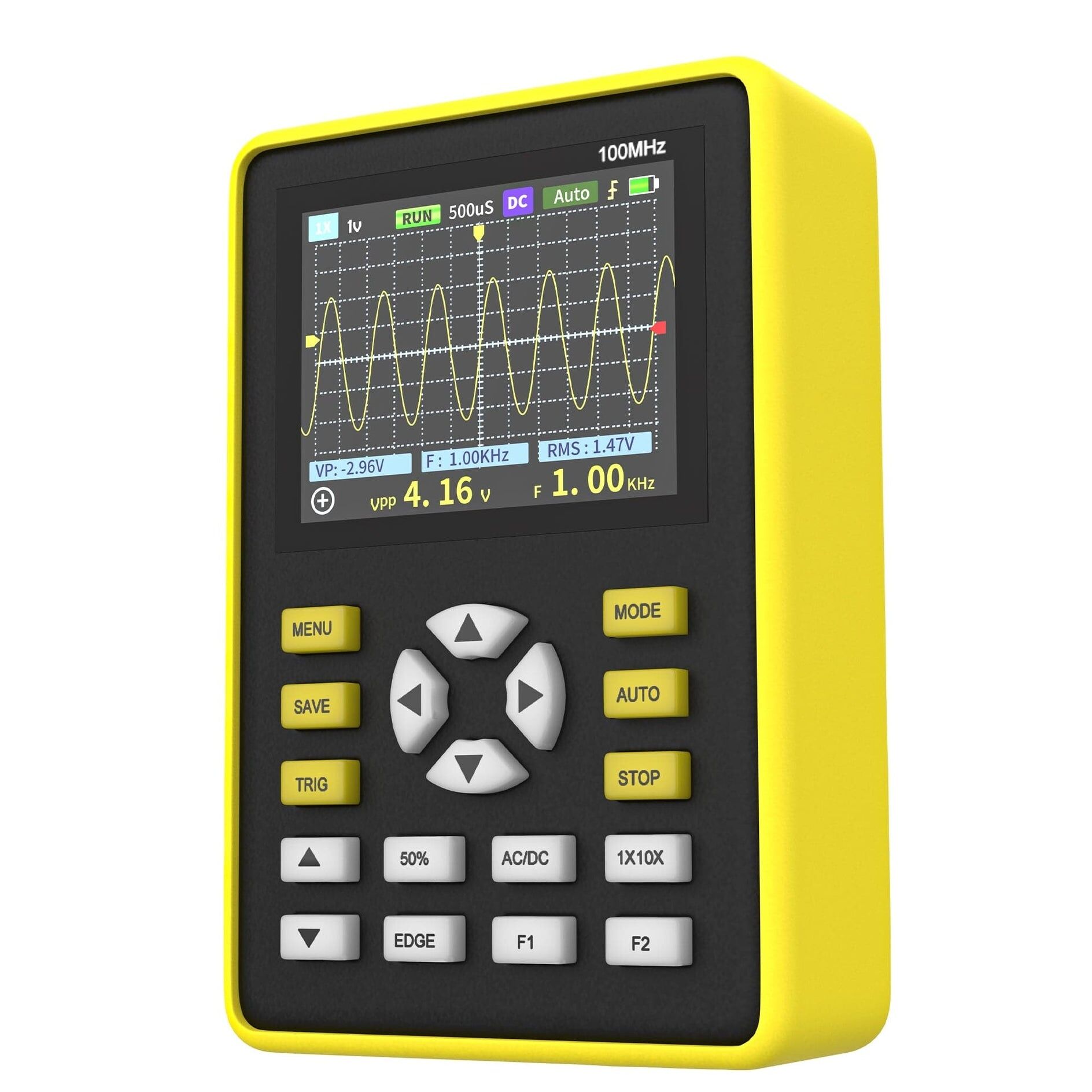 FNIRSI® 5012H 100MHz 500MSa/s Dijital El Tipi Osiloskop