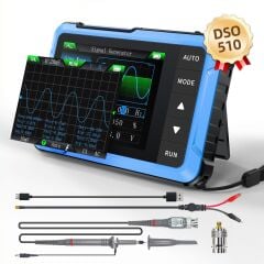 FNIRSI® DSO-510 10MHz 48MSa/s Mini El Tipi Dijital Osiloskop ve Sinyal Jeneratörü