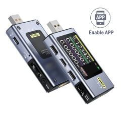 FNIRSI® FNB58 USB Hızlı Şarj Test Cihazı – Voltaj Akım Güç ve PD Protokol Ölçer