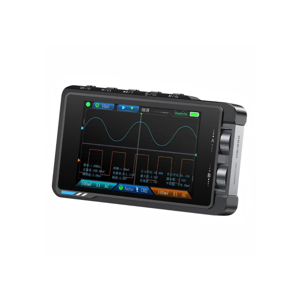 FNIRSI DS215H 50MHz Çift Kanallı Dijital Osiloskop