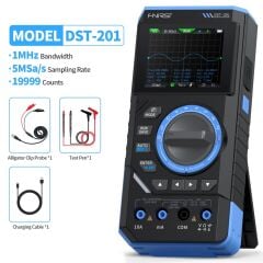 FNIRSI® DST-210 / DST-201 3’ü 1 Arada El Tipi Osiloskop + Multimetre + Sinyal Jeneratörü