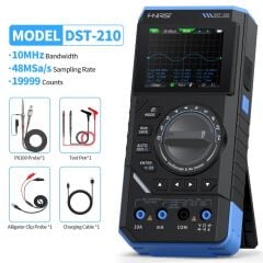 FNIRSI® DST-210 / DST-201 3’ü 1 Arada El Tipi Osiloskop + Multimetre + Sinyal Jeneratörü