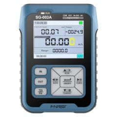 FNIRSI® SG-003A Endüstriyel Sinyal Jeneratörü | 4-20mA & 0-24V Giriş/Çıkış | PWM + RS485 + TFT LCD