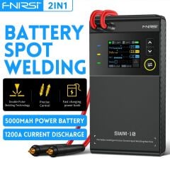 FNIRSI® SWM-10 Akıllı Renkli Ekranlı Nokta Kaynak Cihazı | 1200A | 5000mAh Powerbank Özellikli | 0.25mm Kaynak Kalınlığı