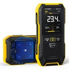 FNIRSI® WMT-10 Temassız Nem Ölçer | Ahşap & Duvar için | Renkli Ekran, Alarm, 17mm Derinlik