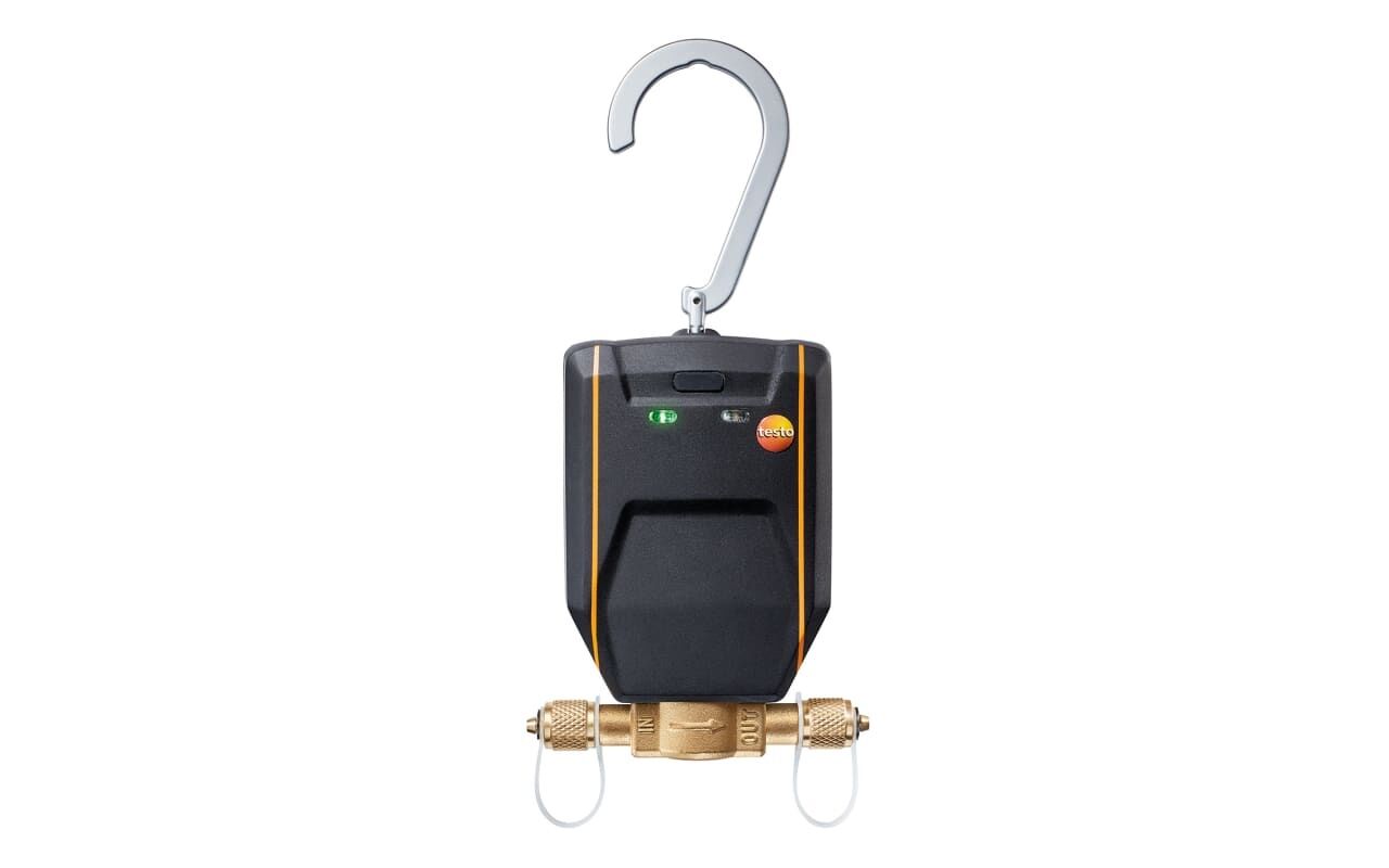 Bluetooth’lu Soğutucu Gaz Valfi – Testo 560i Dijital Gaz Terazisi İçin Akıllı Valf