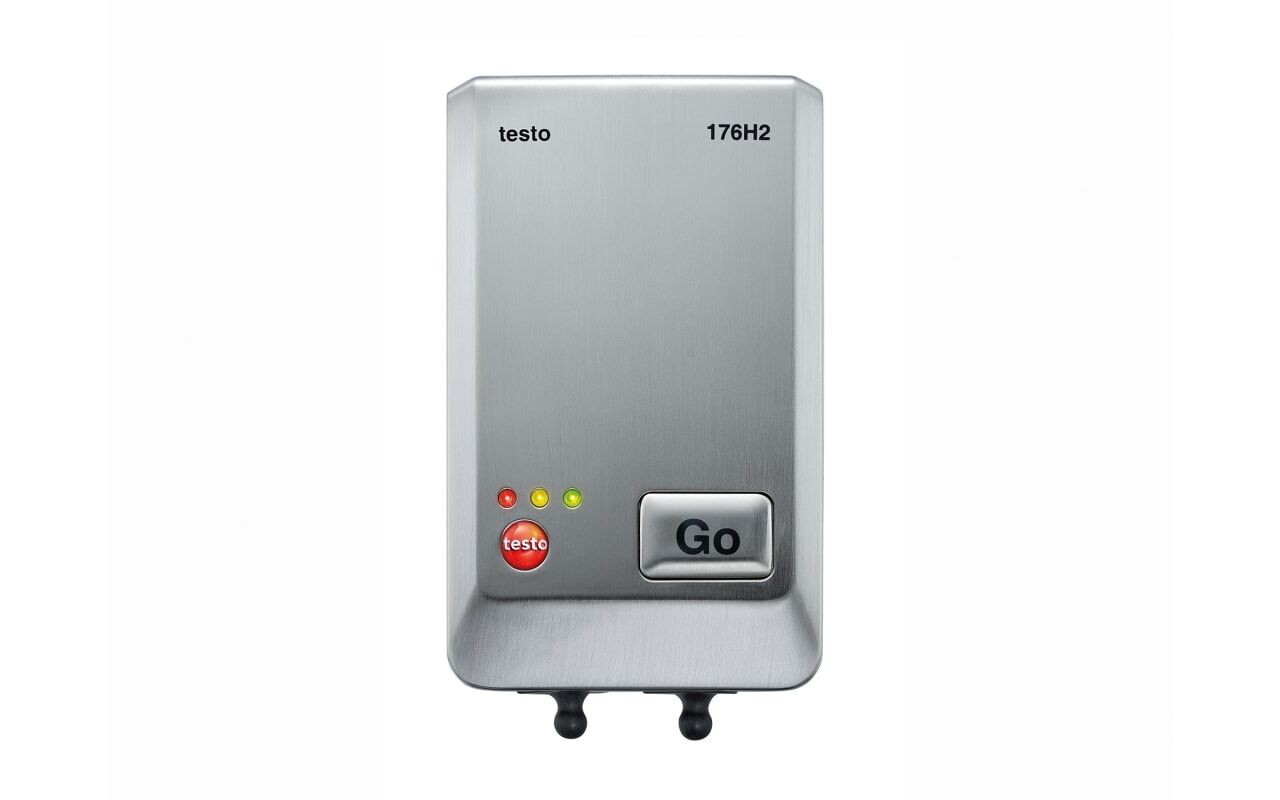 Testo 176 H2 Sıcaklık ve Nem Data Logger – 4 Kanallı, Metal Gövdeli