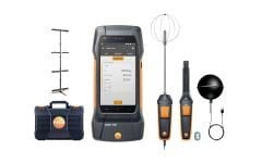 Testo 400 Çok Amaçlı İHK Ölçüm ve Konfor Seti – Tripodlu, CO₂, Türbülans, Küre Termometreli