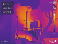 Raythink RM330 El Tipi Termal Kamera 384×288, 650°C, Geniş Açı