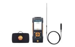 Testo 440 Laboratuvar Seti – Pt100 Cam Kaplı Sıcaklık Problu, Dijital ve Kablosuz Ölçüm Destekli