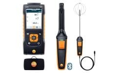 Testo 440 Bluetooth® Konfor ComboSet – CO₂, Nem, Sıcaklık ve Türbülans Ölçüm Seti