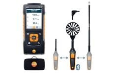 Testo 440 delta P Bluetooth®'lu Hava Hızı ComboSet 2 – Fark Basınç, Hava Hızı, Nem ve Sıcaklık Ölçüm Seti