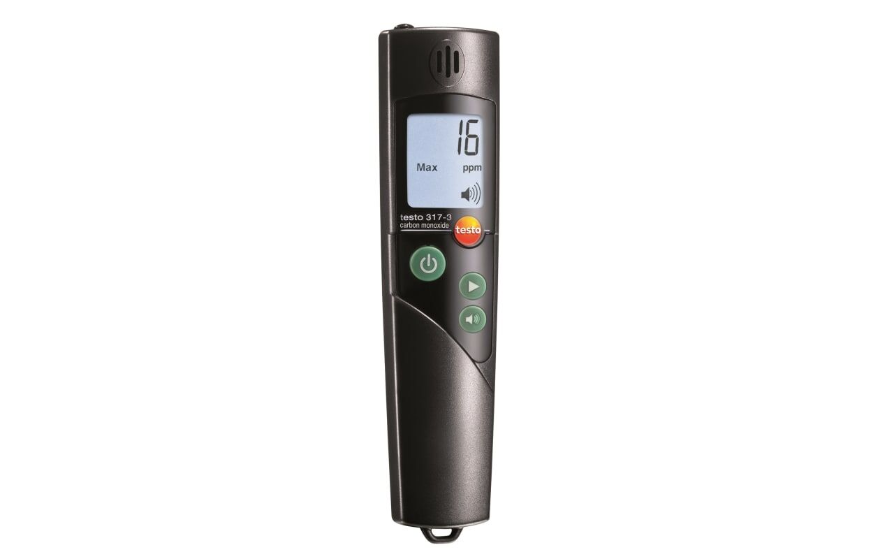 Testo 317-3 Karbon Monoksit (CO) Ölçüm Cihazı – Ekranlı ve Alarmlı