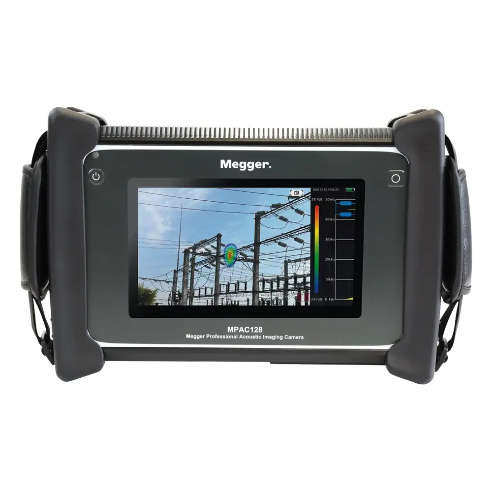 Megger MPAC128 Akustik Kamera 128 Mikrofonlu, 48 kHz