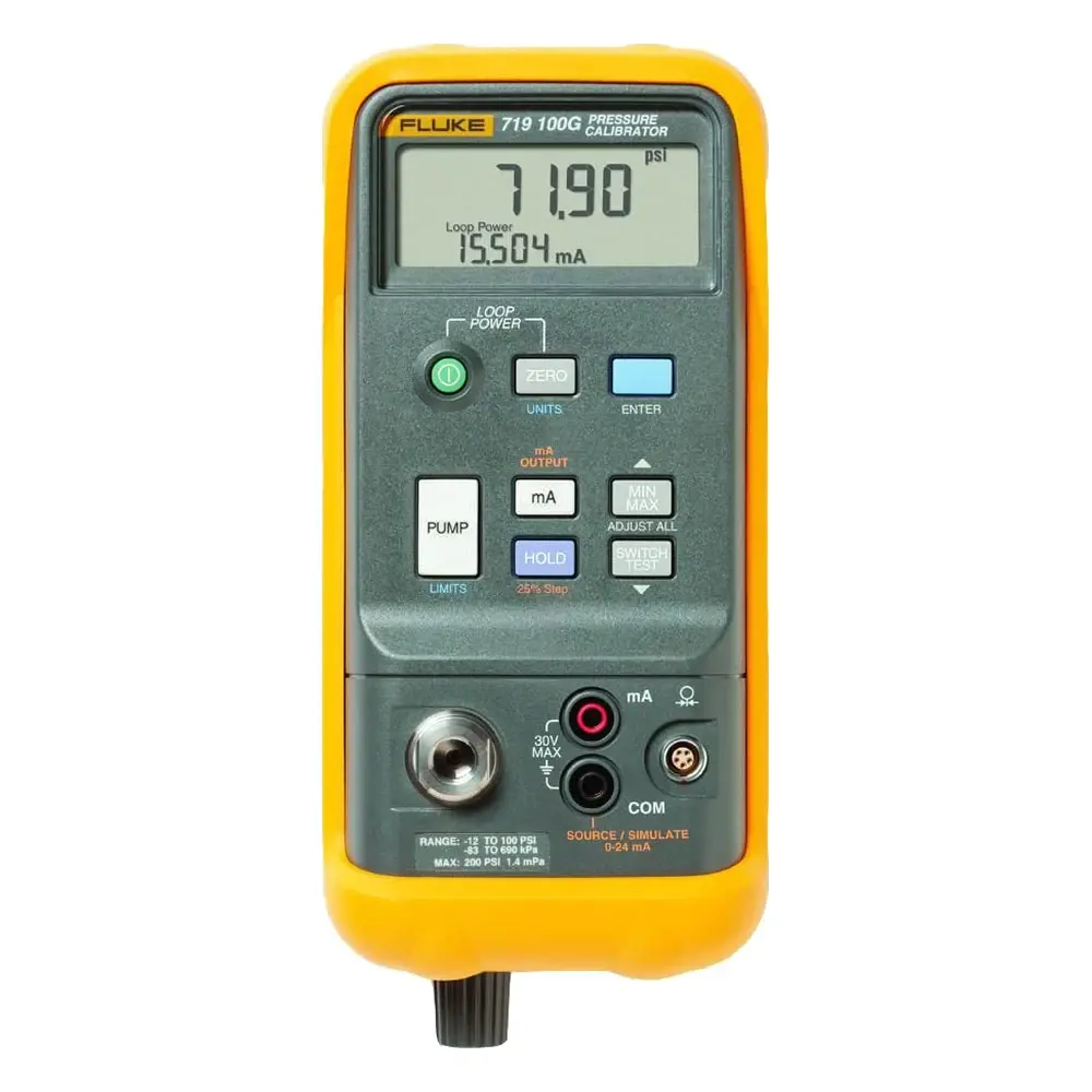 Fluke 719 30G Elektrikli Basınç Kalibratörü