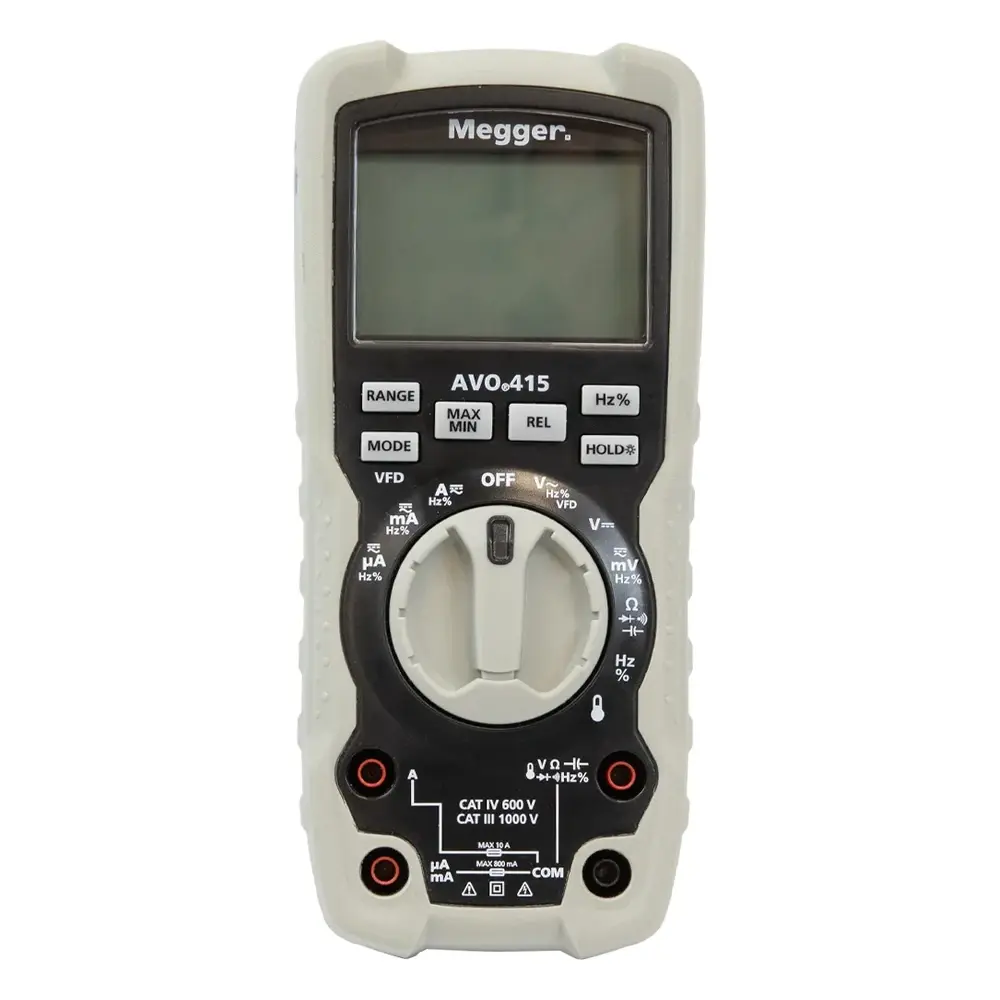 Megger AVO415 Dijital Multimetre TRMS, VFD, IP67