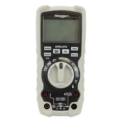 Megger AVO415 Dijital Multimetre TRMS, VFD, IP67