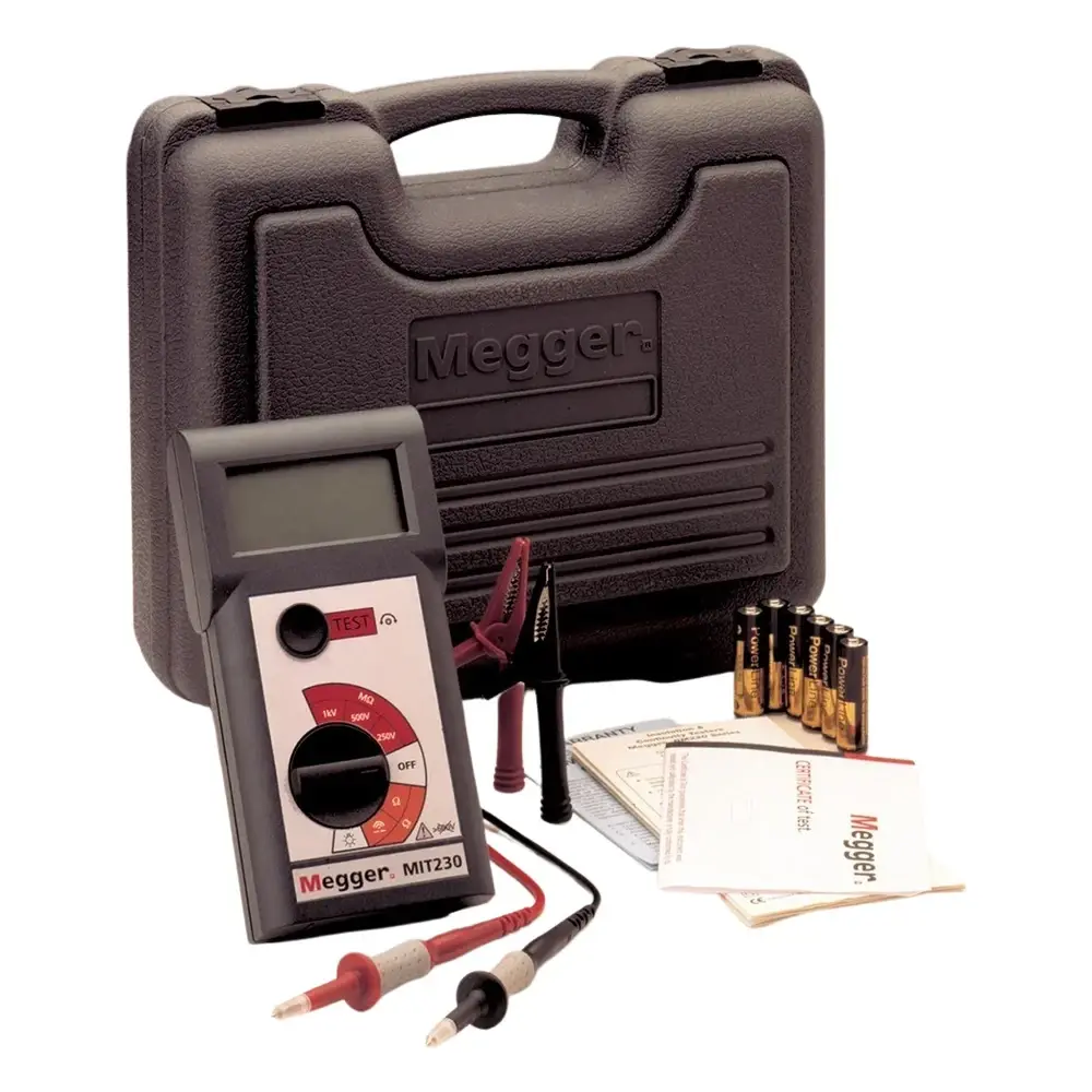 Megger MIT210 İzolasyon Test Cihazı 1000 V 1000 MΩ Cep Boy