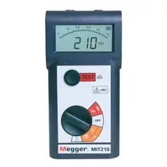 Megger MIT210 İzolasyon Test Cihazı 1000 V 1000 MΩ Cep Boy