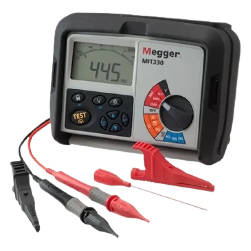 Megger MIT300 İzolasyon Test Cihazı 250/500 V 999 MΩ