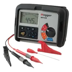 Megger MIT310 İzolasyon Test Cihazı 250/500/1000 V 999 MΩ