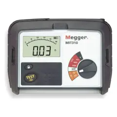 Megger MIT310 İzolasyon Test Cihazı 250/500/1000 V 999 MΩ