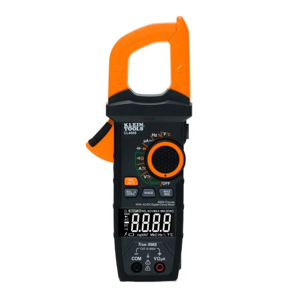 Klein Tools CL460S 400A AC/DC TRMS Dijital Pens Ampermetre, Akıllı Ölçüm Modlu